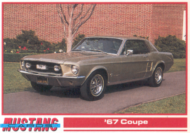Mustang a la carte 67coup10