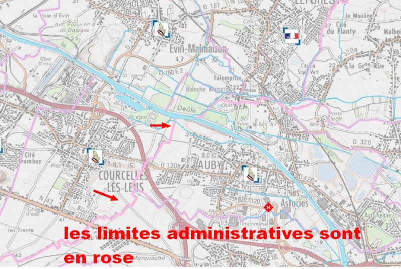 carte concernant les secteur de nuit pour le departement du nord Auby10