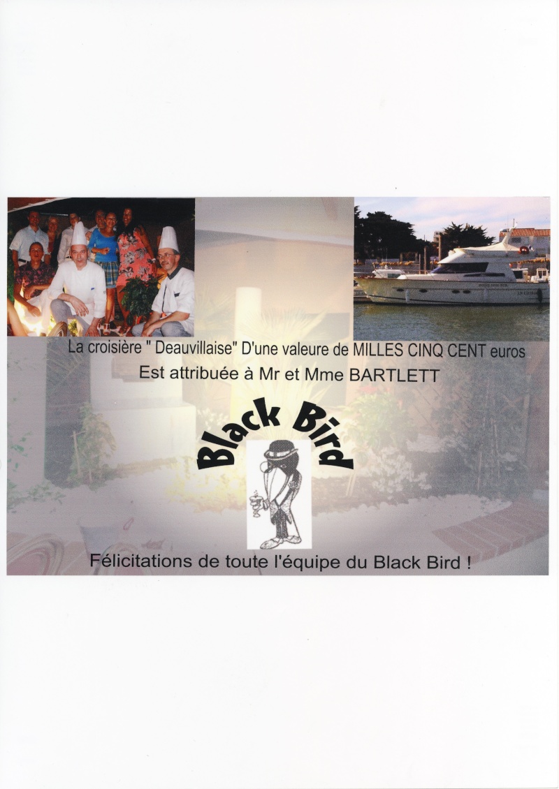 Au BLACK BIRD le 25/07 Les Gagnants de la Croisière! Img_0061
