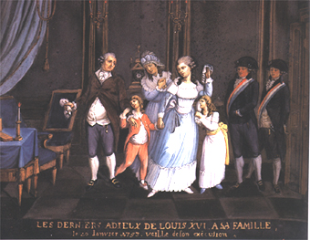 Les adieux de Louis XVI à sa famille Dernie10