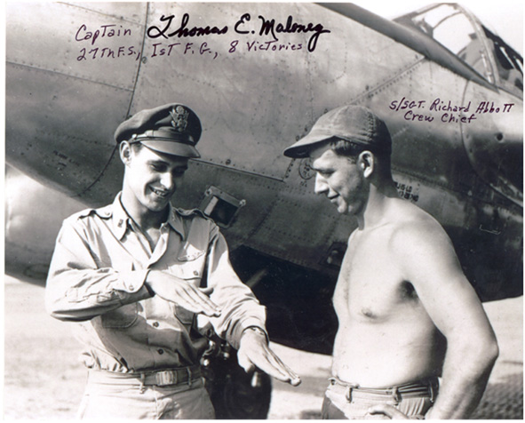 Histoire du Cpt MALONEY du 1er Fighter Group, 15me USAAF Thomas13