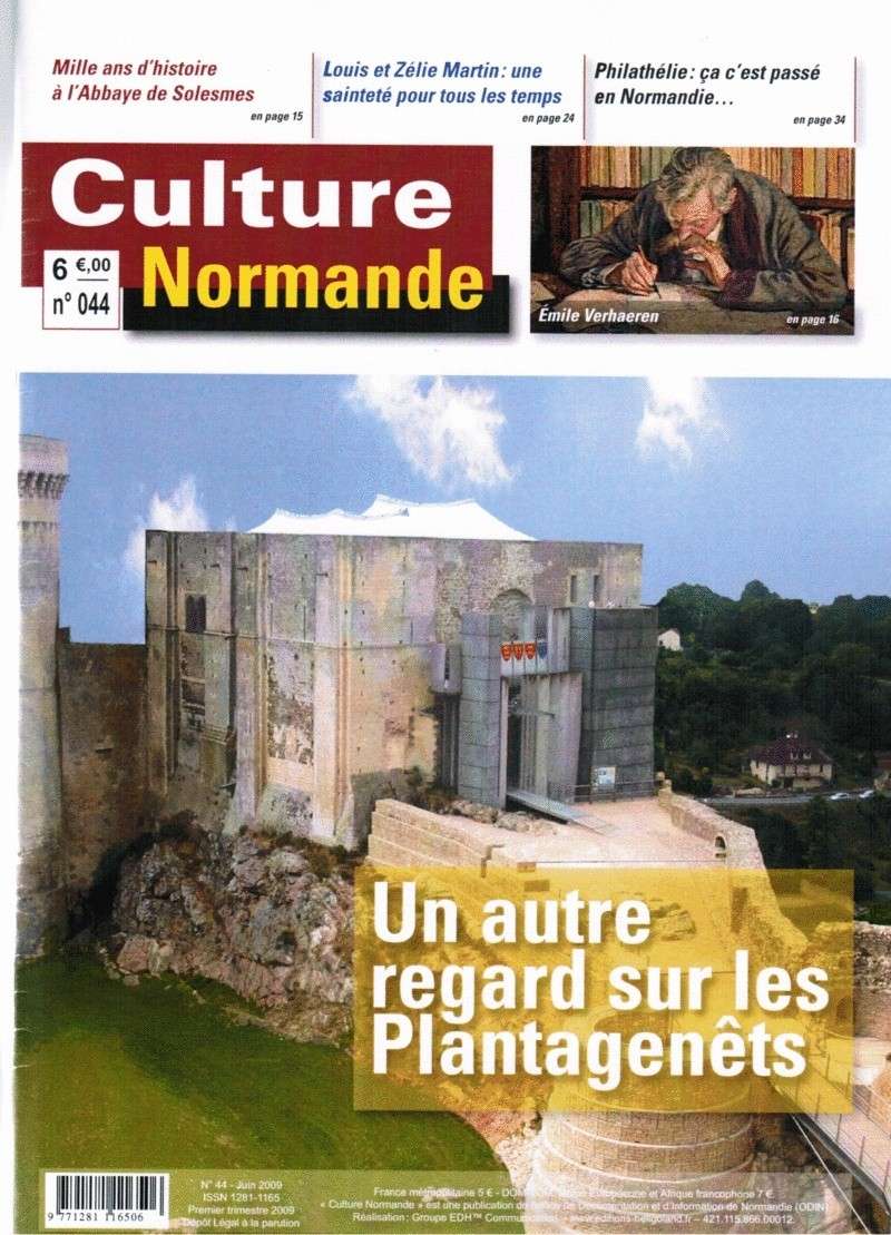 Culture Normande n° 44 vient de paraître Cci16110