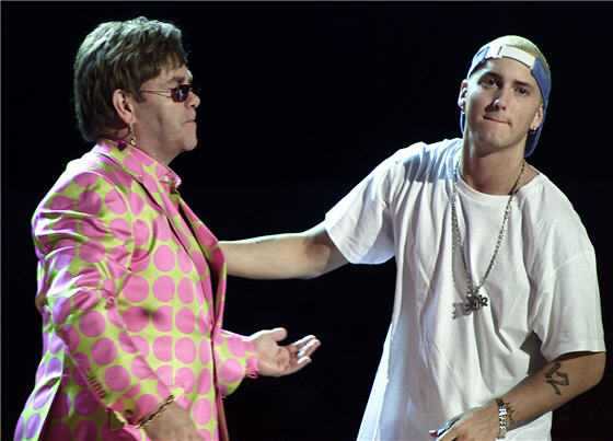 Eminem Says Elton Helped Him After Rehab Emelto10