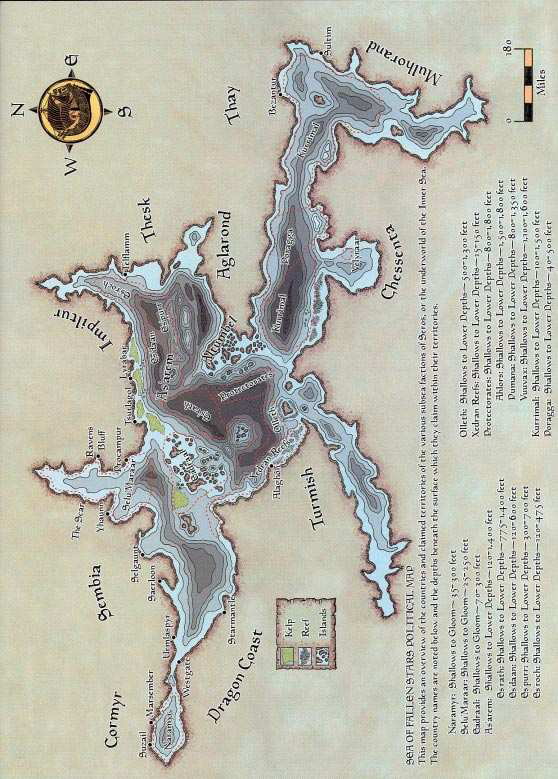 La Mer des Etoiles Déchues©. Map_of11