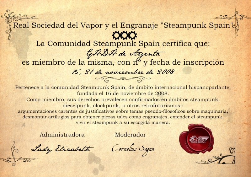 CERTIFICADO DE MEMBRESÍA Certif12