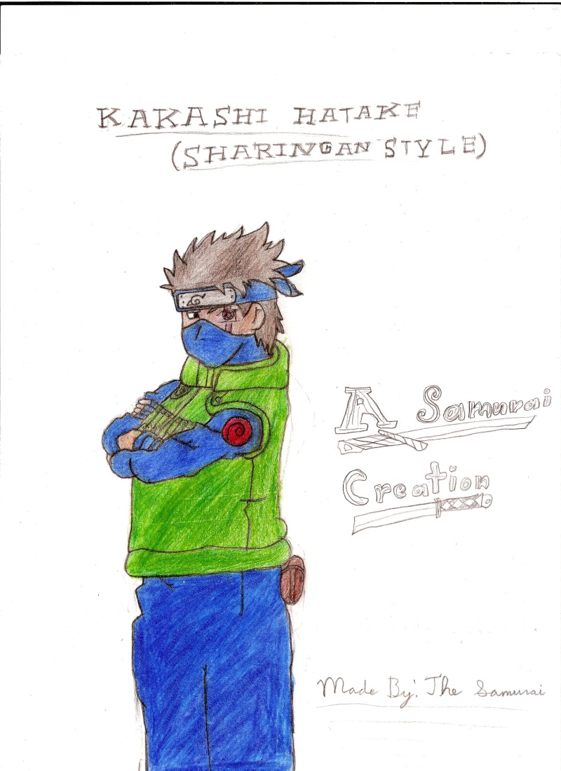 Kakashi Hatake Sharingan Style (Rikimaru/NeoDraco's Challenge) Kakash10