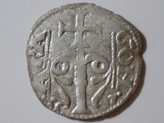 Pere II (1196-1213), dinero de Aragón Pedro_11