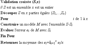 Découverte de connaissance a partir des données Algori10