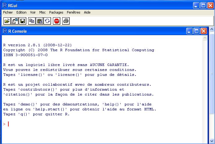 Apprendre "R" un logiciel statistique gratuit