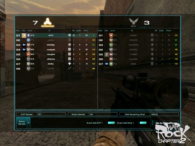 NOS scores en Close Quarters Combats ( Mode explosive / FFA ) ! Screen46