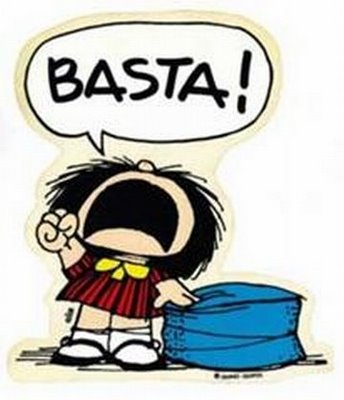 Basta, basta, basta Mafald10