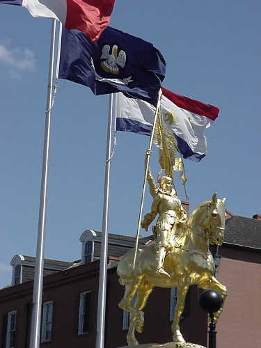 STREET VIEW : Joan Of Arc, New Orleans - USA 89jeda10