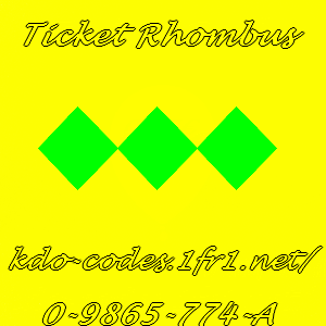 Ticket Rhombus Img-1718