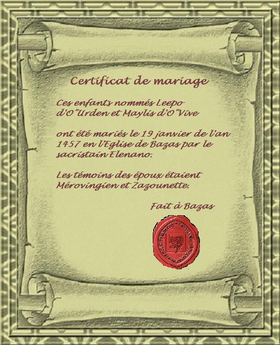 [Mariage] Leepo et Maylis Certif10