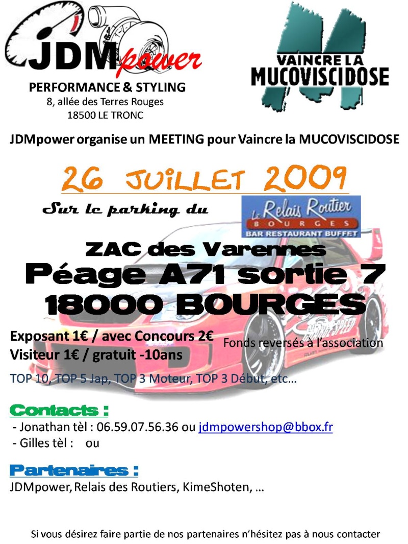 Meeting à Bourges le 26 juillet Affich10