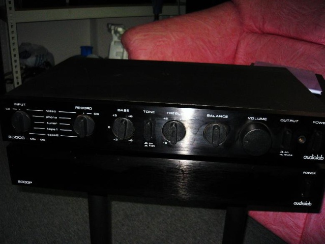 Audiolab 8000C preamp & 8000P power amp (Used) SOLD Audiol10