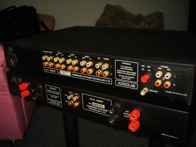 Audiolab 8000C preamp & 8000P power amp (Used) SOLD Audiol11