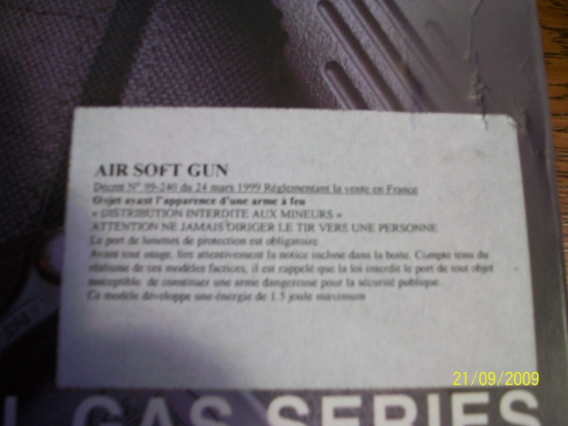 [Kj works] rewieu du glock 23 full ABS avec changement de culasse 100_2011