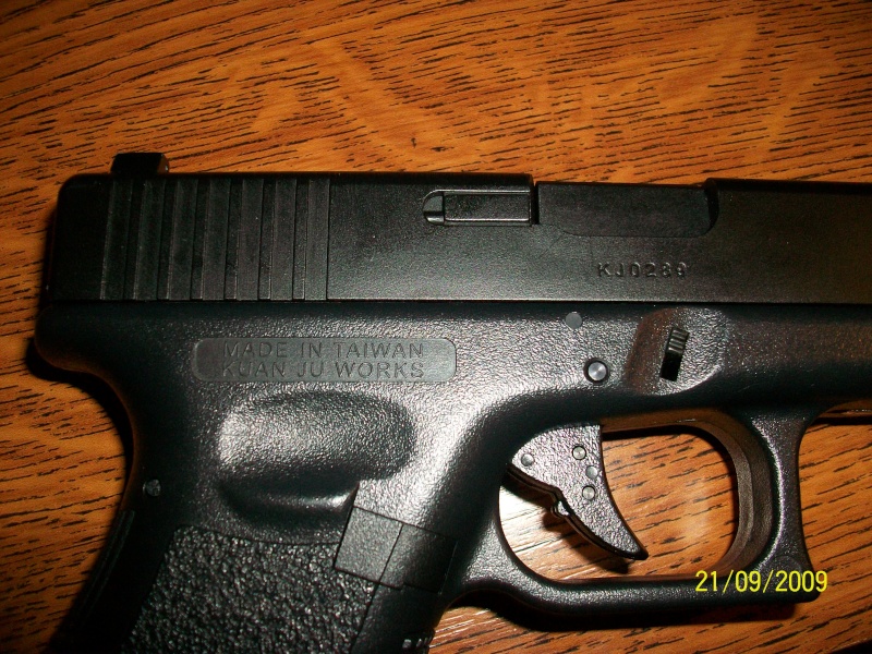 [Kj works] rewieu du glock 23 full ABS avec changement de culasse 100_2024