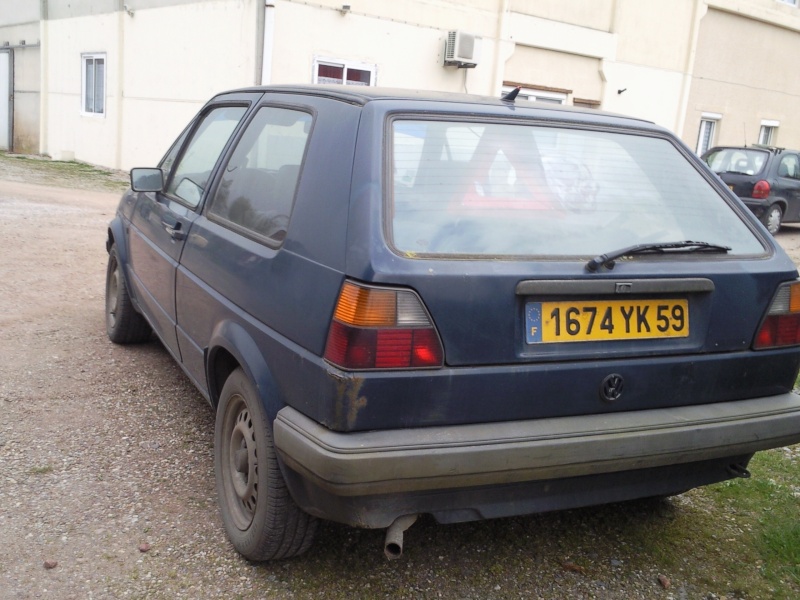 Golf 2 1600d de 1985 - swap TD - "La racleuse" A510