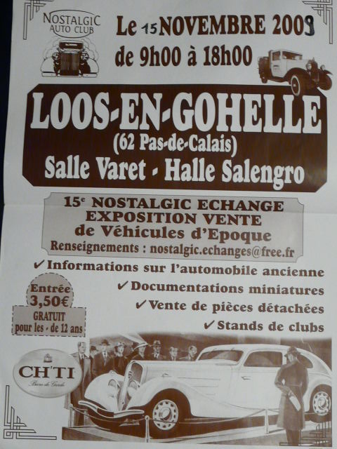 Bourse Loos en Gohelle le 15 Novembre 2009 Nostal10