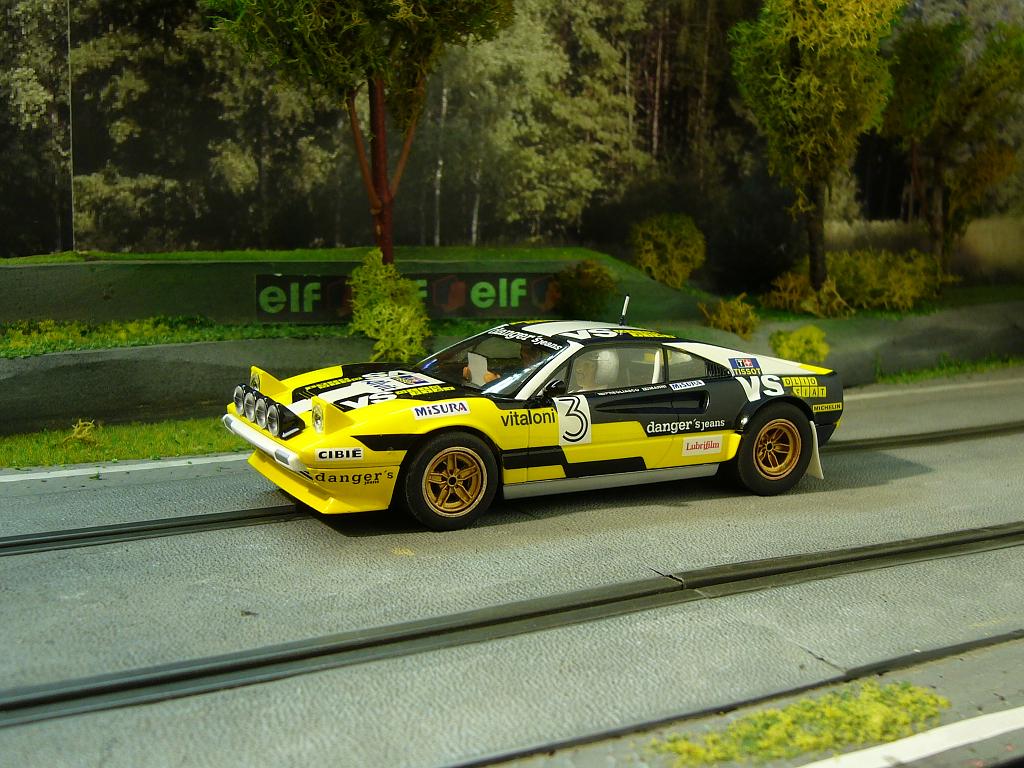 FERRARI 308 GTB RALLYE SCALEXTRIC Slot_227