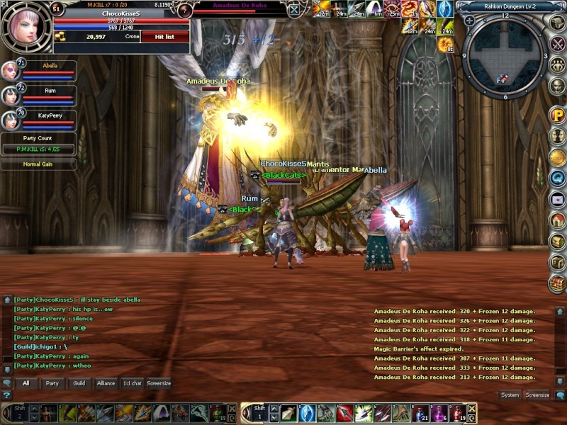 Boss hunting.. rawr~~ Rohan018