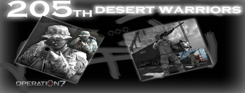 The 205th Desert Warriors - Portal Bannar10