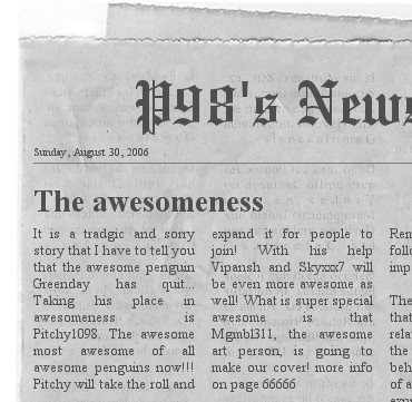 My Very Own Newspaper!!! Newspa10