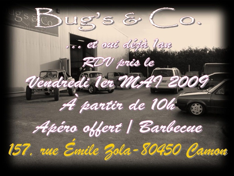 Bug's & Co : 1an ça se fête !!!! le 1er mai 2009... 1an10