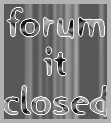 Ce forum est verrouillé, vous ne pouvez pas poster, ni répondre, ni éditer les sujets.