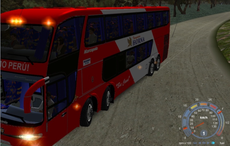 Presento mis buses del Perú que realize: Horna10