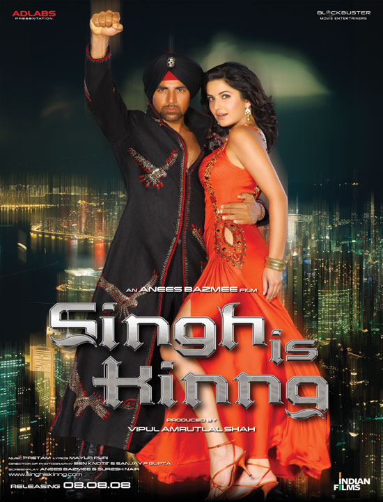 الكوميديا والرومانسيه الهنديه في Singh Is King 2008 مترجم و DVD وعلي اكثر من سيرفر 169
