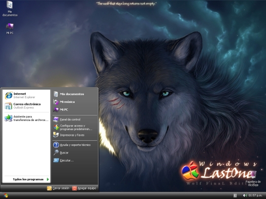 .: Windows LastOne Wolf Final ediction  V5.1 / español / Recomendado 100%  :. Window11