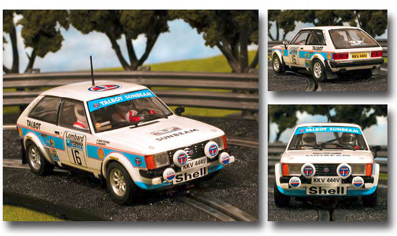 SCX aime les voitures de Rallye... moi aussi! Scx63811