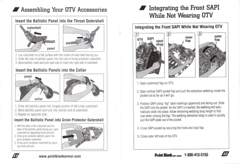 Use and care manual for otv. 610