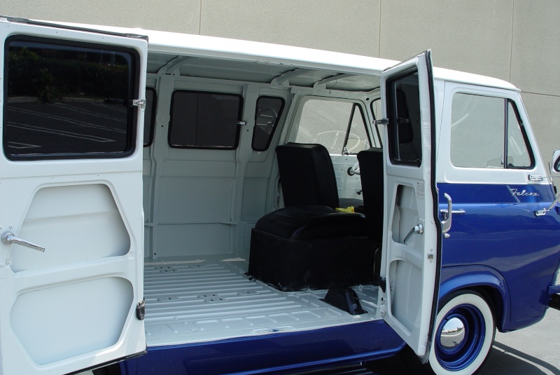 Seat Installation 63 Falcon Bus Painte29