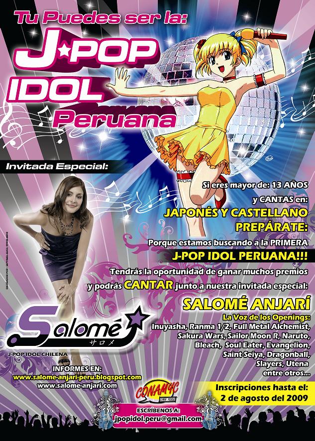 J-POP IDOL Peruana Poster10