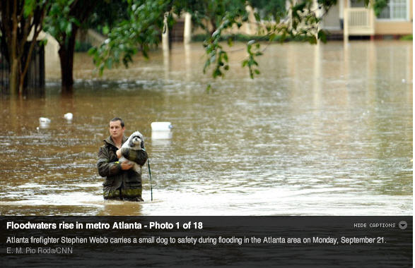 Drowning mother: 'Please, come help me!'   ...Southeast flooding 121