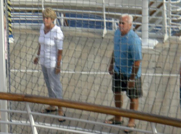 George and Cindy Took a Cruise After Friday's Hearing C610