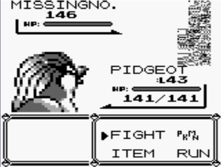 pokemon blue and red: 999 items and missingNO., and lvl 101+ pokemon? Screen10