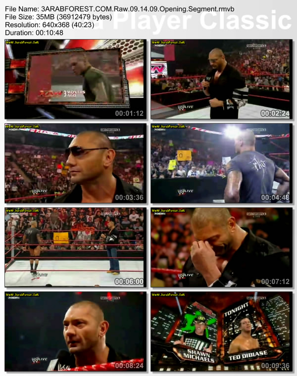 جميع ماتشات عرض الـ Raw 14.9.2009 .. كل ماتش لوحده .. 29ej1p10