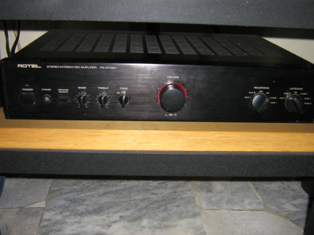 Rotel RA-970BX integrated amp (Used)SOLD Img_0515