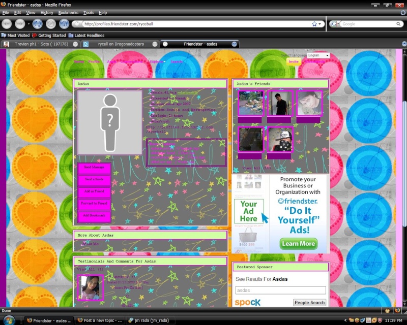 Colorfull Girly Layout Scree10