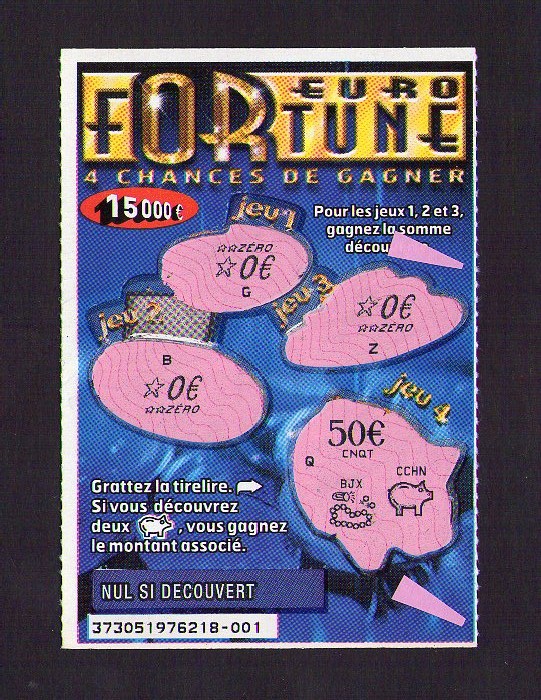 7EXTRA SERIE 37305. EURO FORTUNE. Img28010