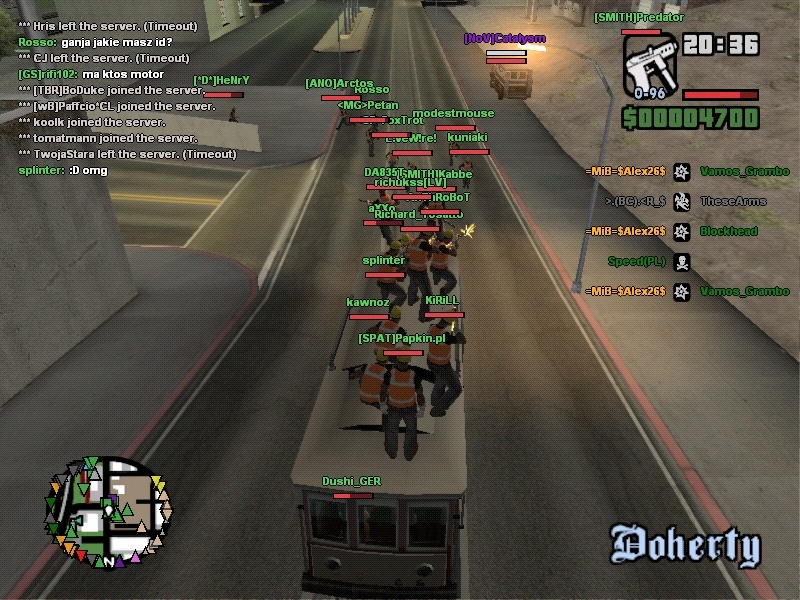 Grand Theft Auto San Andreas Multiplayer! 345c0u10