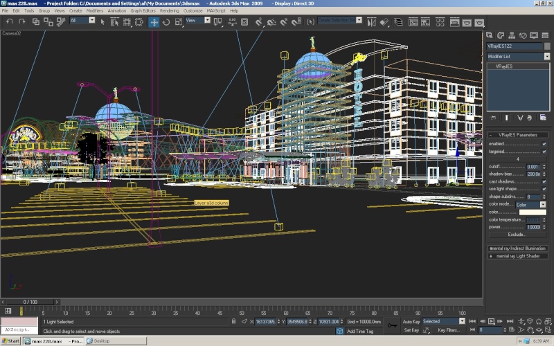 share po outsourcing exterior render ng casino night scene oaklahoma WIREFRAME Cam_210