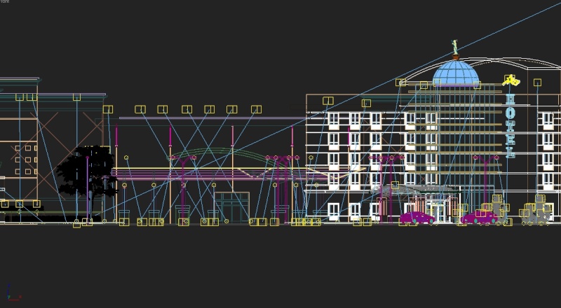 share po outsourcing exterior render ng casino night scene oaklahoma WIREFRAME Front_11