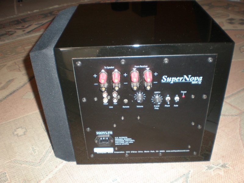 Earthquake Supernova subwoofer (Used) Pa270112