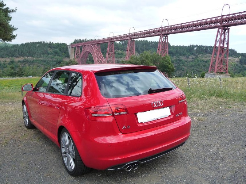 [Photo-reportage] Audi A3 facelift 2.0 TDI 140 Sline rouge brillant 1210